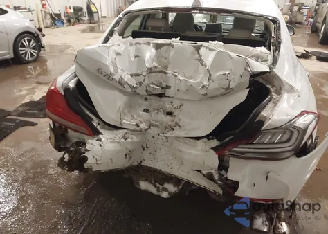 2019 Genesis G70 2.0T Advanced из США, поврежденный, VIN KMTG44LA3KU015491